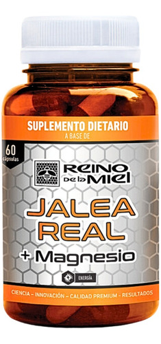 Jalea Real + Magnesio Reino Energizante Estrés Inmunidad