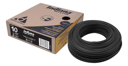 Cable Indiana 100 Mts. Cal. 10 100% Cobre Thw-ls/thhw-ls