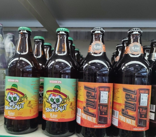 Cerveja Especial Laut Artesanal Puro Malte Session Ipa 04un