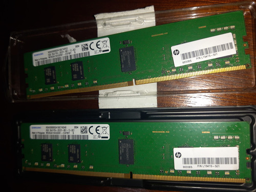 Memoria Ram Ddr4 Marca Samsung. De 8gb Cada Una 