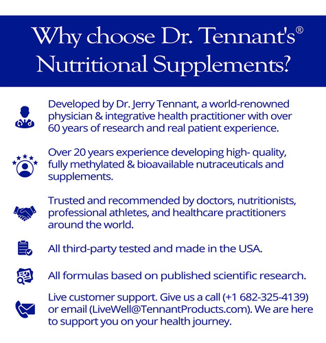 Dr. Tennant's Fórmula Enzimática Digestiva Para Erd, Acidez