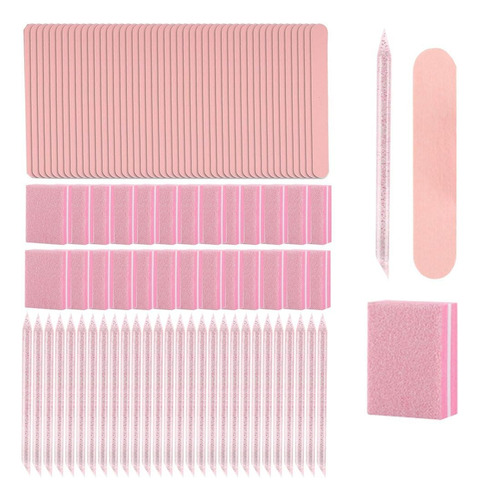 Juego De 100 Herramientas De Uñas A Presión, Incluye 100 Min