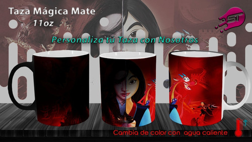 Taza Magica Alusiva A Mulan Muln-010