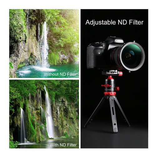 Filtro Densidad Neutra Nano-x Nd2-32 + Cpl Polarizado - 77mm