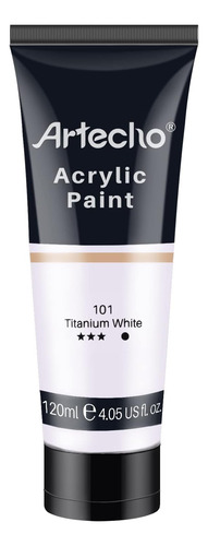 Professional Acrylic Paint, Titanium White (120ml / 4.0...