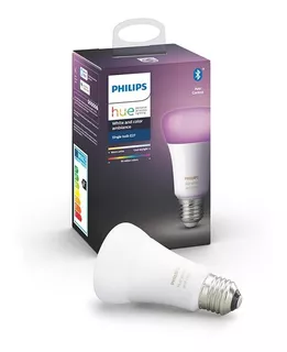 Foco Inteligente Philips Hue Color Bluetooth E27 9w