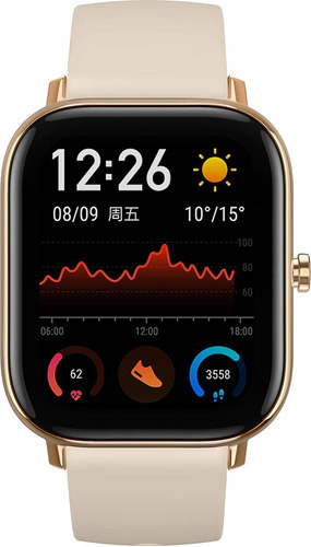 Reloj inteligente Xiaomi Amazfit Gts A1914, versión global dorada