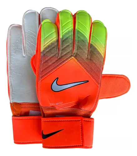 Guantes nike futbol naranja sale