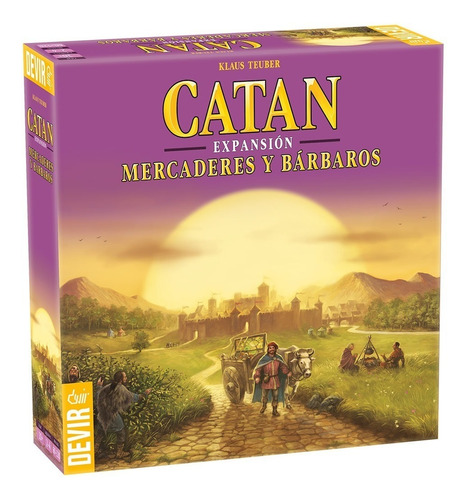 Catan Mercaderes Y Barbaros Expansion En Español / Diverti