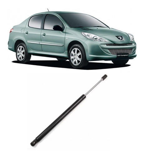 Amortiguador Baul Peugeot 207 Compact (sedan) 2007 Al 2014