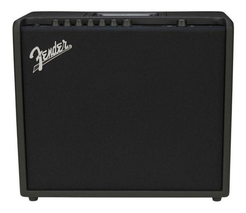 Amplificador Fender Mustang Series 100 para guitarra de 100W color negro 110V