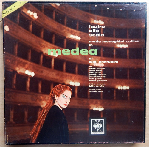 María Callas Medea Opera Vinilo Lp