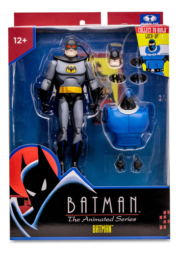 Mcfarlane Build A Lock Up: Dc The Animation Series - Batman