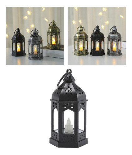 * 5 X 6x Farol Electrónico Con Forma De Vela, 5 Piezas