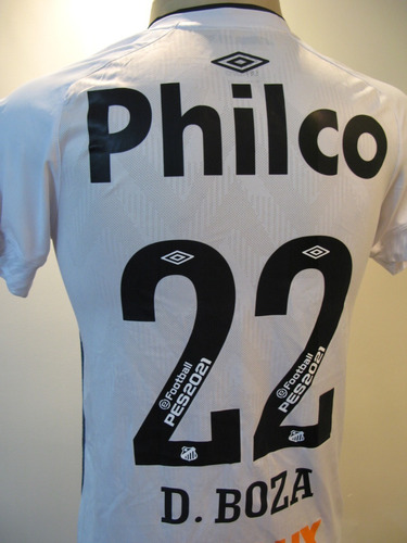 Camisa Futebol Santos Sp Umbro (2021) Usada Jogo 3046 (Usado)