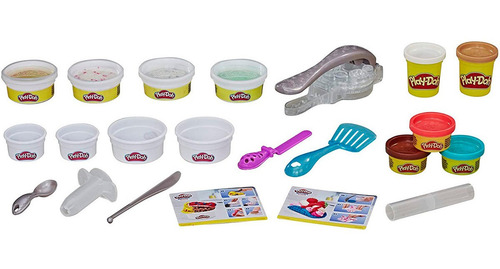 Set De Heladería Rollzies Play Doh Kitchen Creations