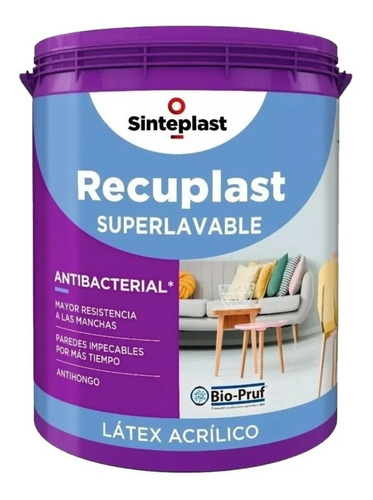 Recuplast Interior Superlavable 20lt Antibacteria Sinteplast