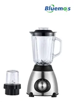 Comprar Bluemos Licuadora Y Procesador De Alimentos 2 En 1 Combo Para Cocina Licuadora 1.5 L Vaso Vidrio 3 Velocidades Más Pulso, Licuadora Con Vaso De Vidrio Refractario Ideal Para Recetas Frias Y Calientes