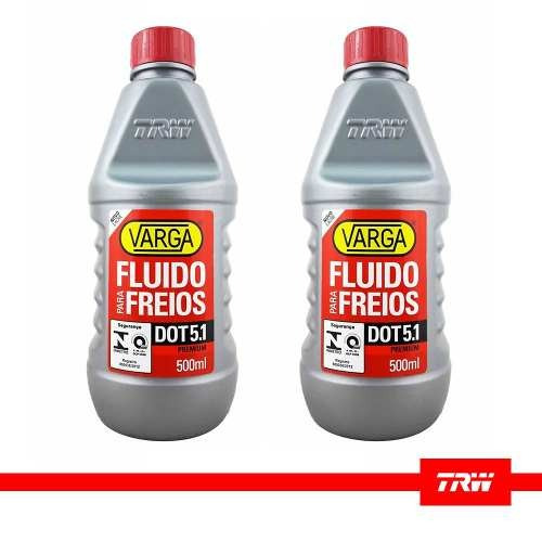 2 Fluídos De Freio Trw Dot 5.1 Para Fiat Grand Siena