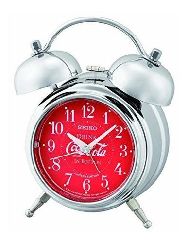 Reloj Seiko Deux Bell Alarm Coca-cola, 7  , Rojo