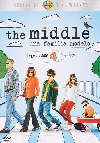 The Middle Una Familia Modelo Cuarta Temporada 4 Cuatro Dvd