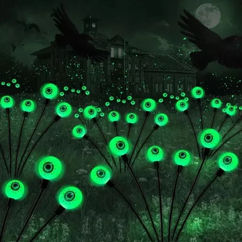 comprar Halloween Solar 6 Globos Oculares Luces Decorativas