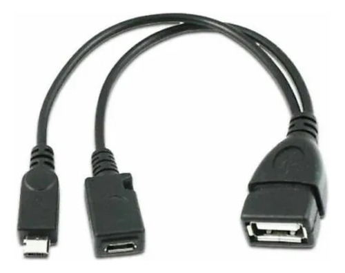 Cable Usb Otg Hembra A Micro Usb Macho Y Hembra Fire Tv Onn