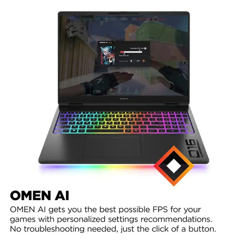 Hp Omen Max 16 240hz Ryzen Ai 9 Hx 375 32gb Rtx 5070 Ti 1tb Shadow Black (Usado)