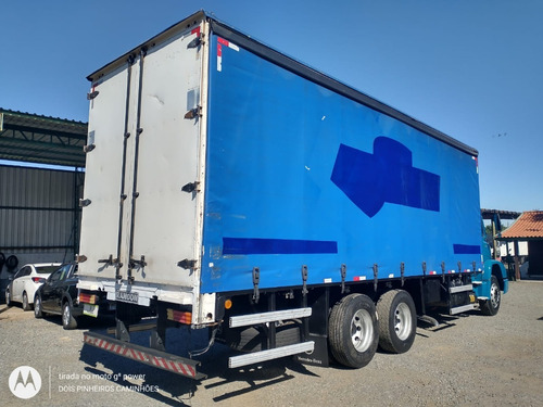 Imagem 4 de 25 de Mercedes Benz 1318 Ano 2010 Baú Sider Truck