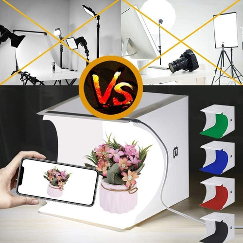 Imagen 3 de 8 de Caja De Luz Led Fotogr¿fica Estudio Port¿til Photo Studio.