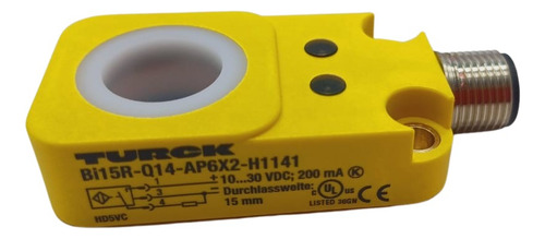 Bi15r-q14-ap6x2-h1141 Turck Sensor Anillo 1407200