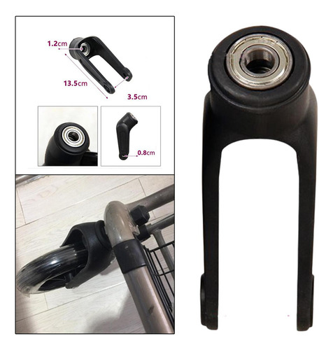 Kit De Horquilla Delantera Para Silla De Ruedas 6 Pulgadas