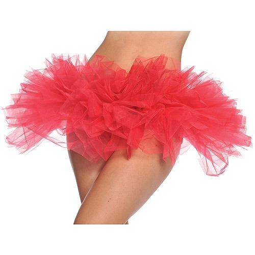 Tutu Para Mujer  Color Rojo Talla Única Accesorios