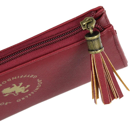 Cartera Harry Potter Bioworld Gryffindor Saffiano Mujer