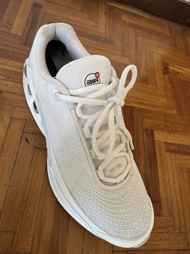 Tenis Nike Air Max Dn Triple White 6 Mx / 8 Us Originales Blancos