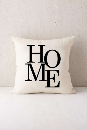 Imagen 2 de 9 de Almohadón Decorativo Frases 40x40 Funda + Relleno
