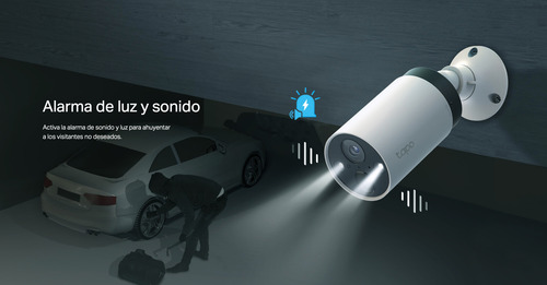 Smart Cámara Inalámbrica Tapo 2k Qhd Con Bateria Sin Hub