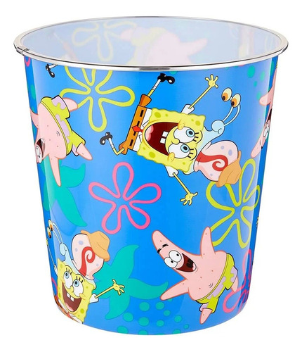 Bote De Basura Bob Esponja Original Nickelodeon