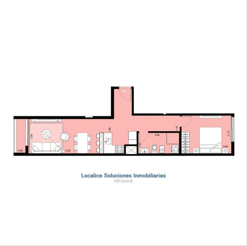 Imagen 1 de 7 de Oportunidad Contado 1 Dormitorio Tres Cruces Cw180945 Cw180945