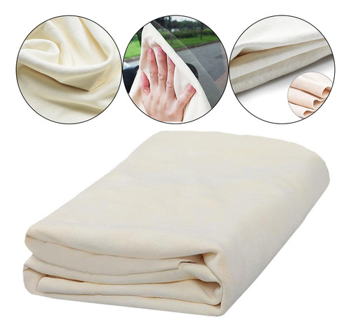 Paño De Secado De Gamuza Para Coche, Secado 40x60cm
