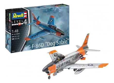 F-86d Dog Sabre - Escala 1/48 Revell 03832