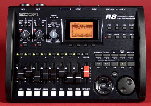 Zoom R8 Multi Track Recording Gravadora Estúdio Digital