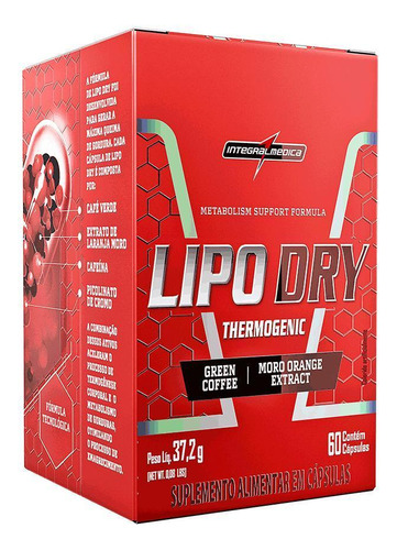 Lipo Dry 60 Caps - Integralmedica