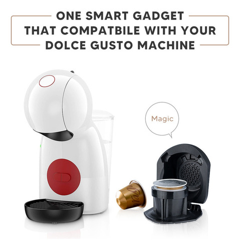 Adaptador De Cápsulas Para Cápsulas Convert Dolce Gusto Crem