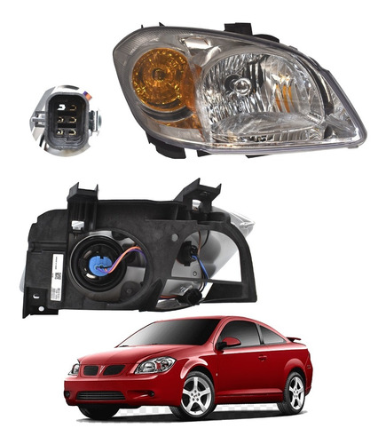 Faro Pontiac G4/g5 2005 2006 2007 2008 2009 Derecho