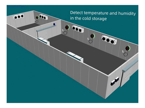 Sensor Externo De Temperatura Y Humedad C5tuya Wifi D