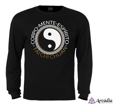 Camisa Manga Longa - Tai Chi Corpo Mente Espirito