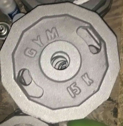 Paquete De 40 Kg Pesas Para Barras Y Mancuernas Como Ocupes