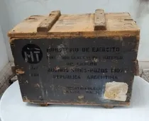 Comprar Antiguo Baúl Militar Ejército Argentino