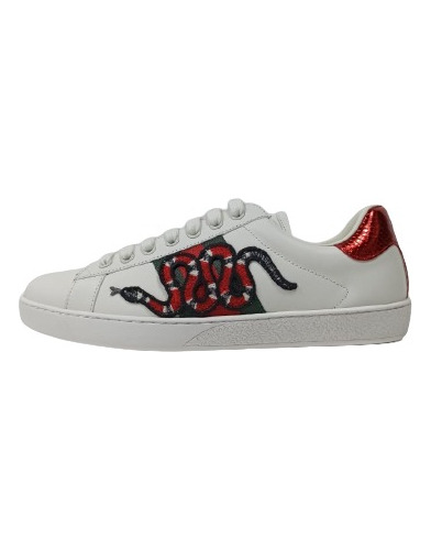 Tenis Gucci Ace Serpiente Hombre